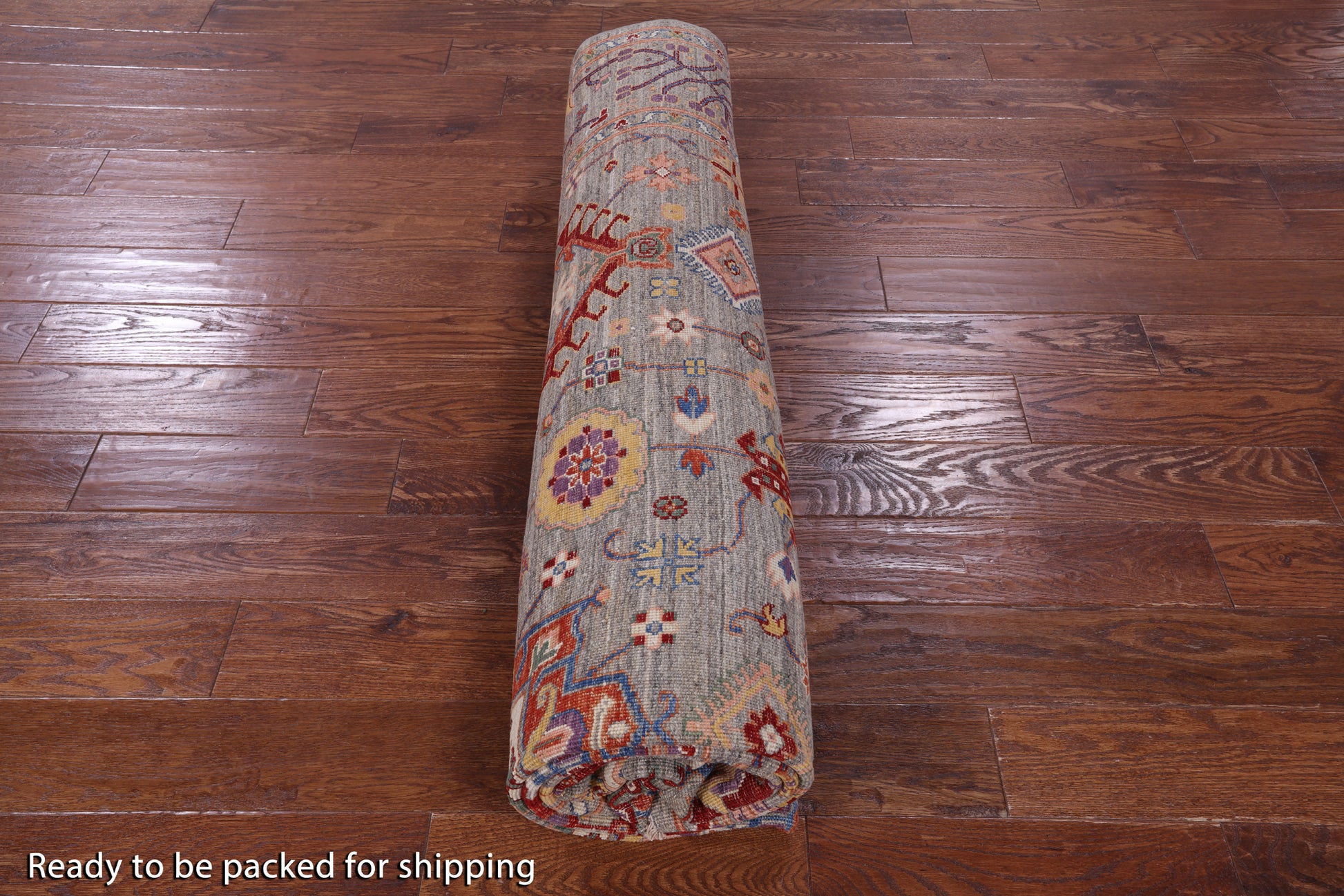 Persian Fine Serapi Handmade Wool Rug - 8' 1" X 9' 8" - Golden Nile