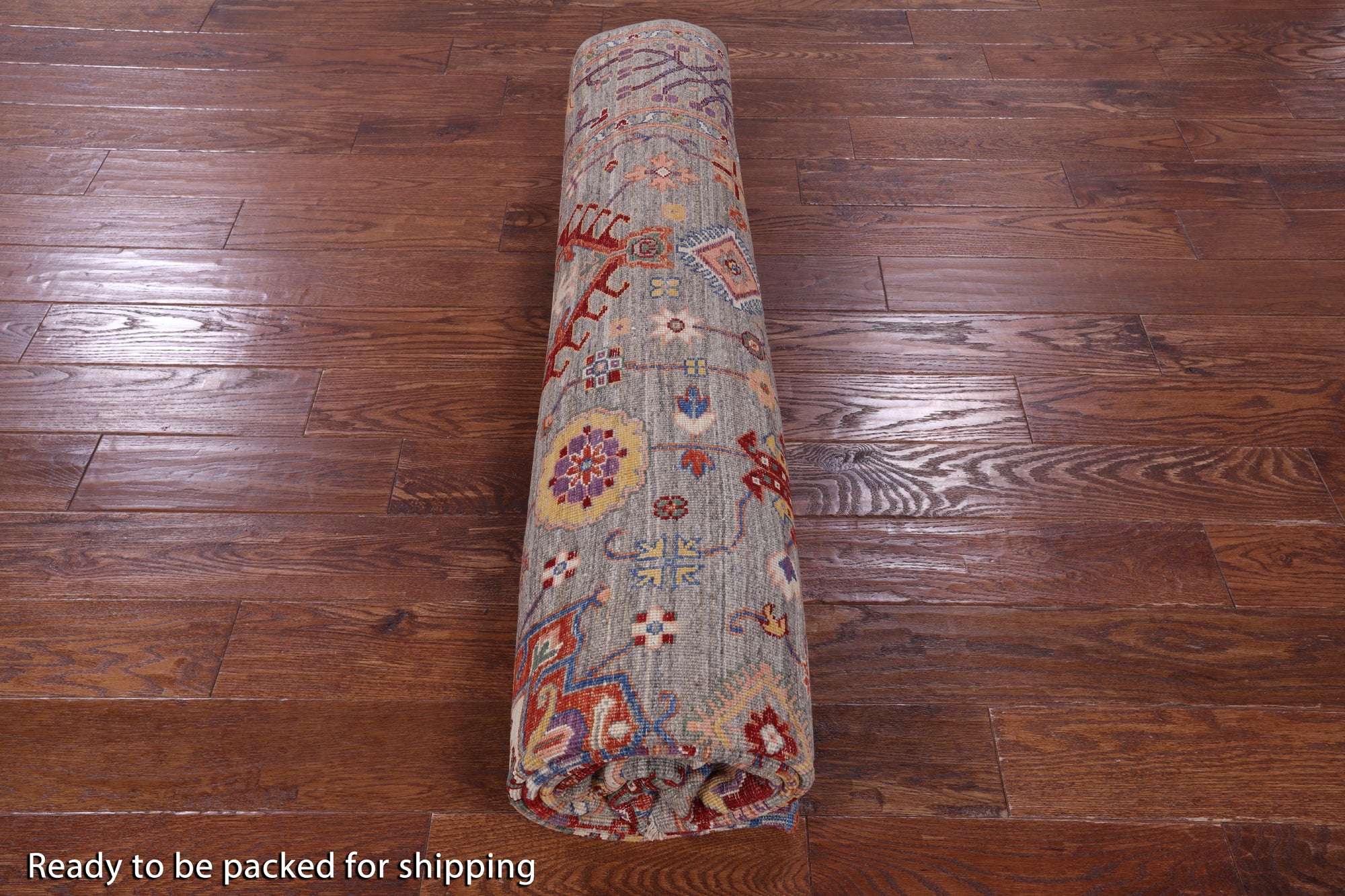 Persian Fine Serapi Handmade Wool Rug - 8' 1" X 9' 8" - Golden Nile