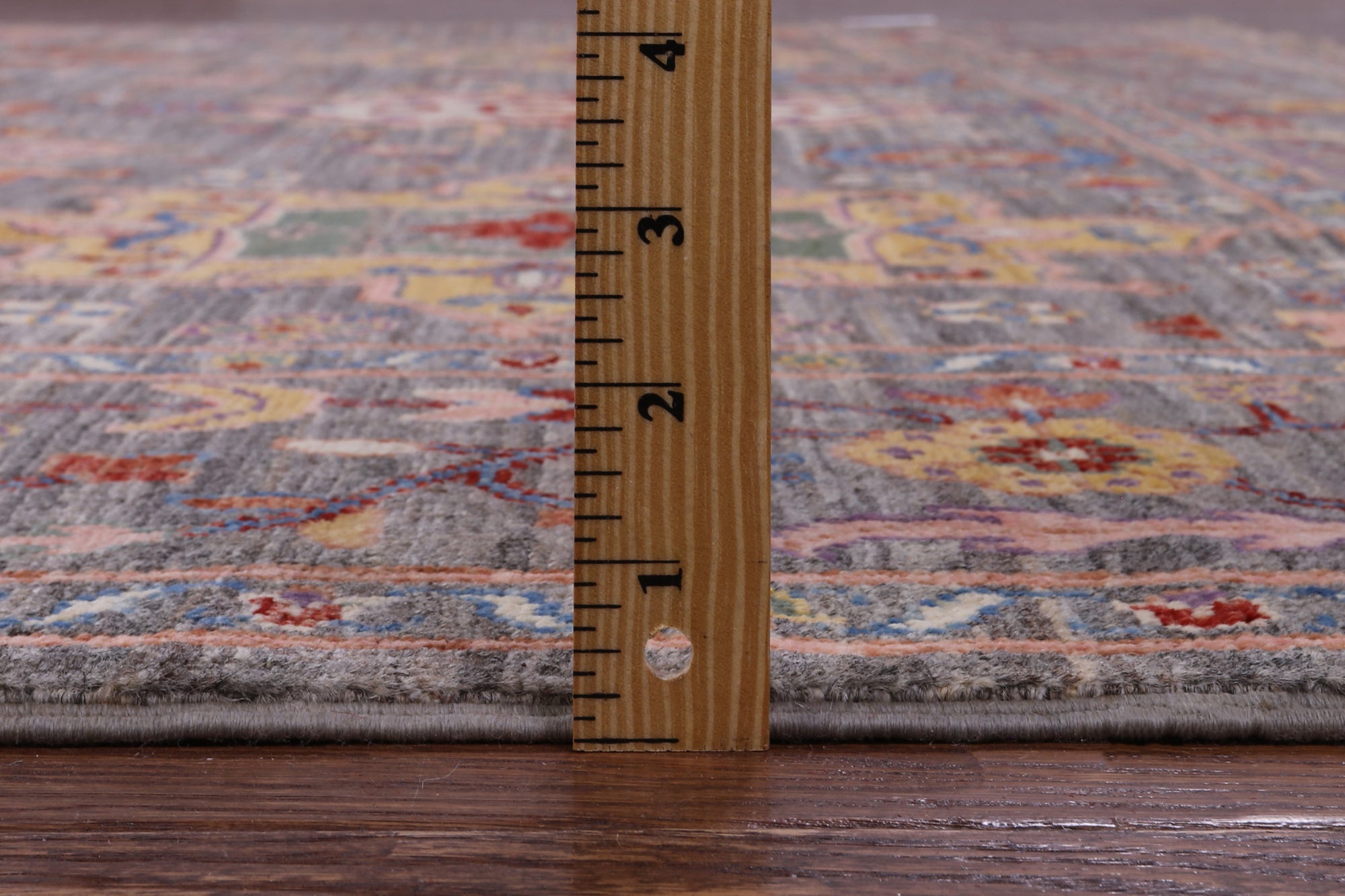 Persian Fine Serapi Handmade Wool Rug - 8' 1" X 9' 8" - Golden Nile