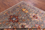 Persian Fine Serapi Handmade Wool Rug - 8' 1" X 9' 8" - Golden Nile