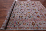 Peshawar Hand Knotted Wool Rug - 9' 0" X 12' 3" - Golden Nile