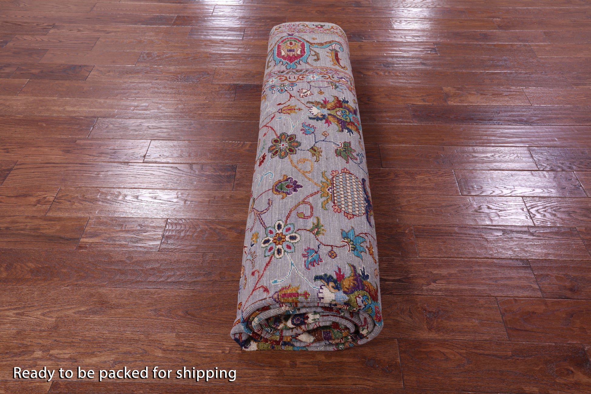 Peshawar Hand Knotted Wool Rug - 9' 0" X 12' 3" - Golden Nile