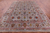 Peshawar Hand Knotted Wool Rug - 9' 0" X 12' 3" - Golden Nile