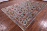 Peshawar Hand Knotted Wool Rug - 9' 0" X 12' 3" - Golden Nile