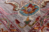 Peshawar Hand Knotted Wool Rug - 9' 0" X 12' 3" - Golden Nile