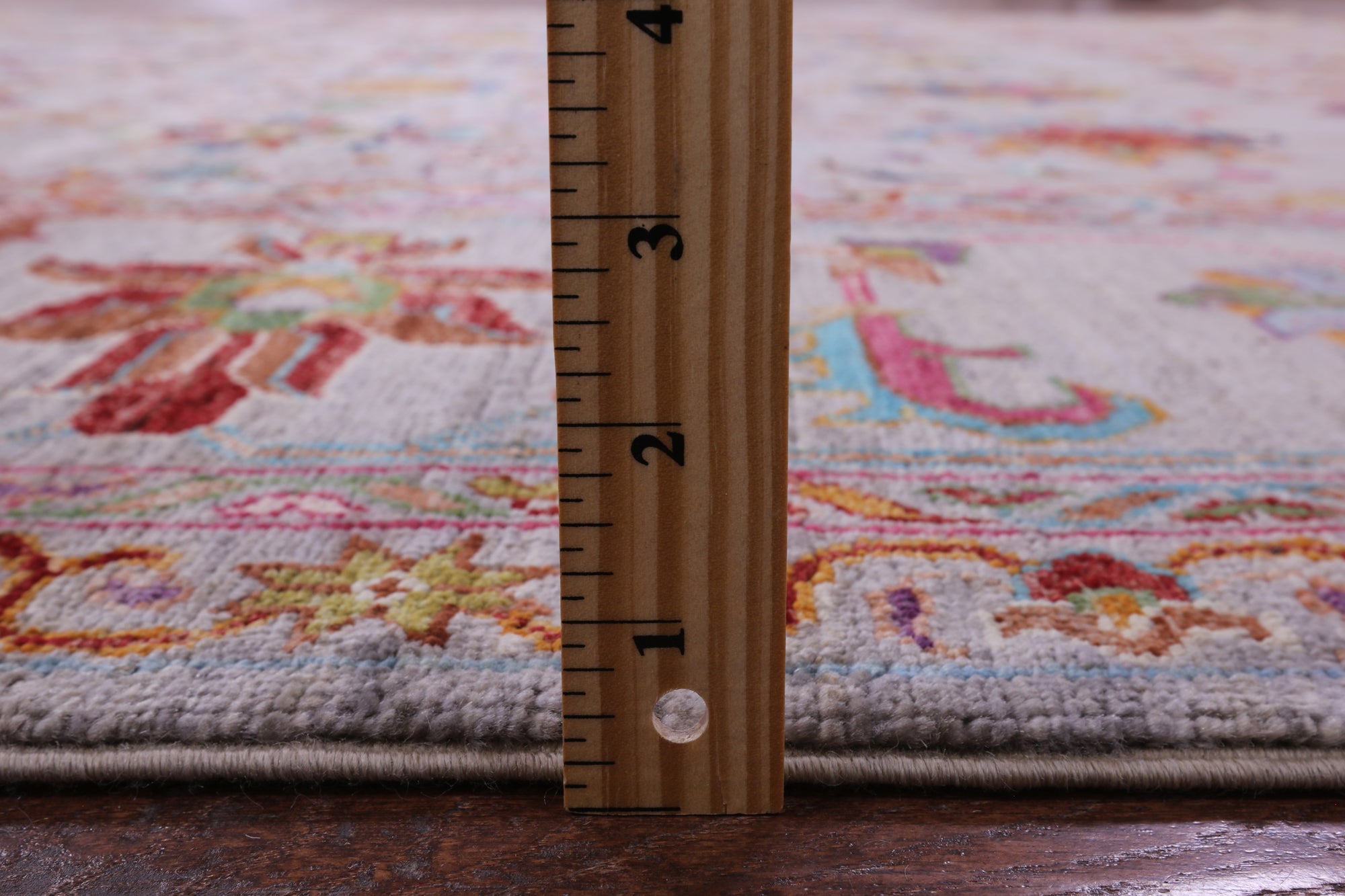 Peshawar Hand Knotted Wool Rug - 9' 0" X 12' 3" - Golden Nile