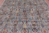 Peshawar Hand Knotted Wool Rug - 8' 0" X 10' 0" - Golden Nile