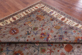 Peshawar Hand Knotted Wool Rug - 8' 5" X 10' 1" - Golden Nile