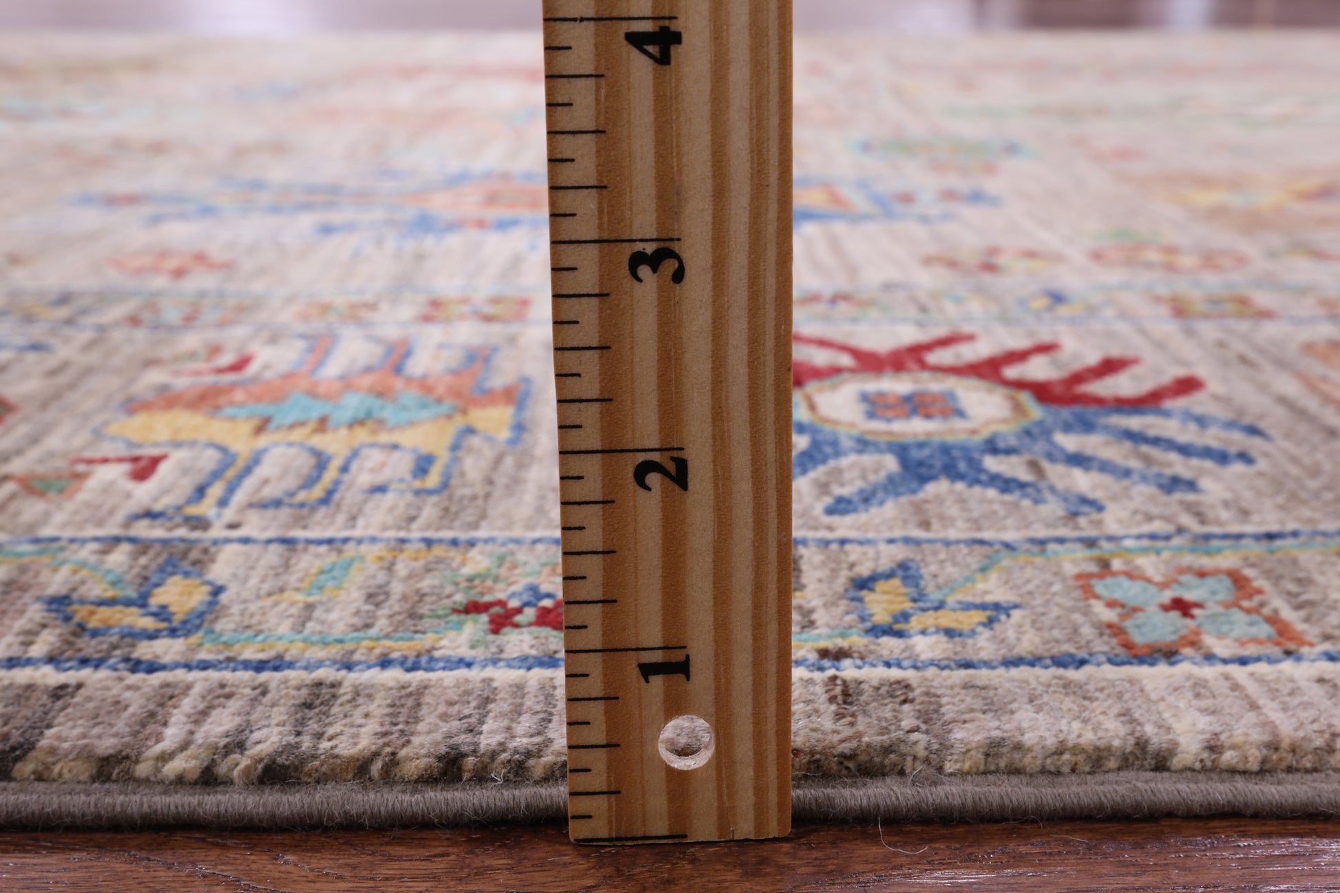 Tribal Persian Hand Knotted Wool Rug - 5' 8" X 7' 11" - Golden Nile