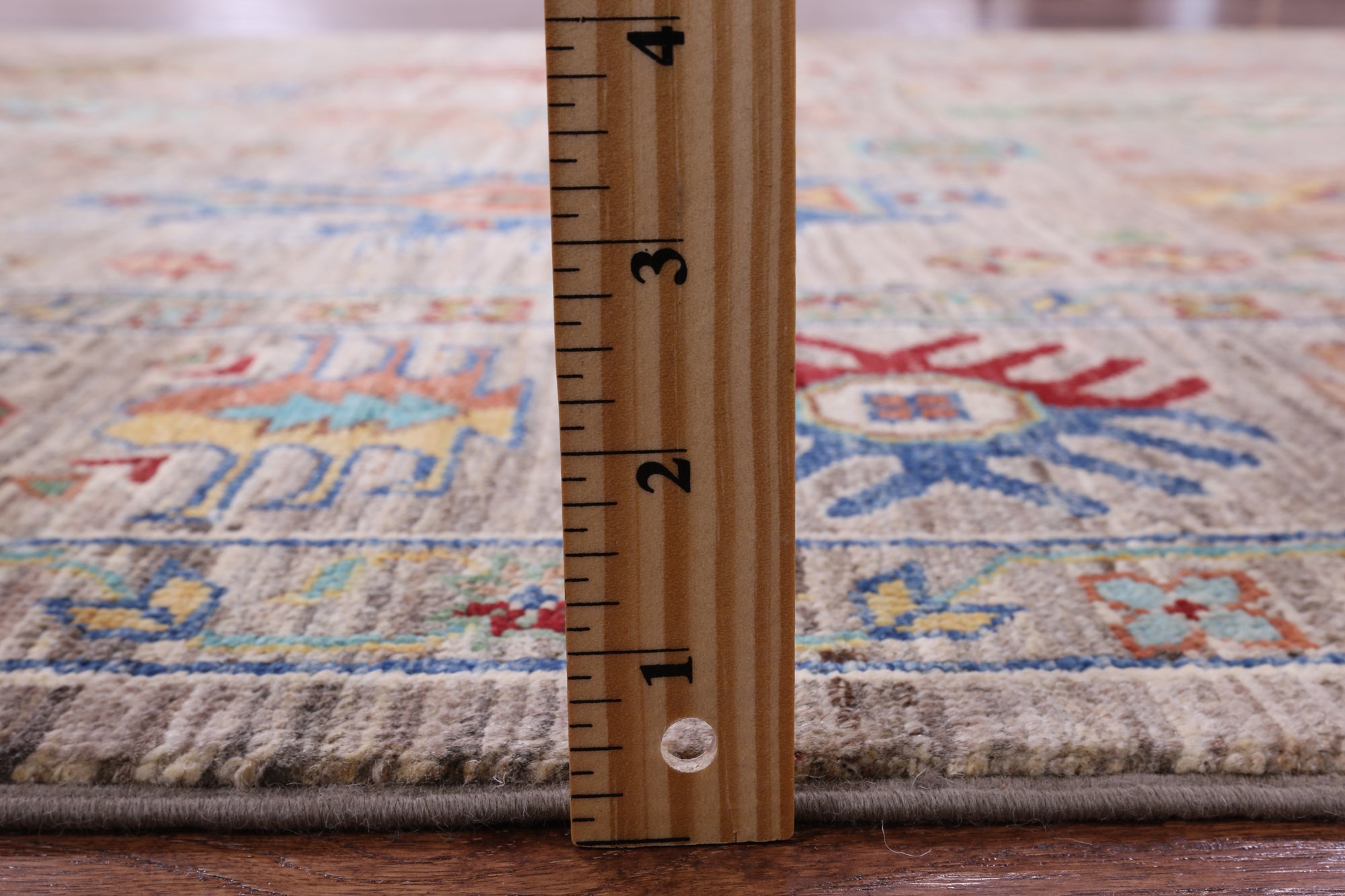 Tribal Persian Hand Knotted Wool Rug - 5' 8" X 7' 11" - Golden Nile