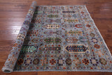Turkmen Ersari Hand Knotted Wool Rug - 5' 8" X 8' 5" - Golden Nile