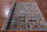 Turkmen Ersari Hand Knotted Wool Rug - 5' 8" X 8' 5" - Golden Nile