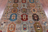 Turkmen Ersari Handmade Wool Rug - 5' 8" X 8' 2" - Golden Nile