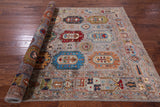 Turkmen Ersari Handmade Wool Rug - 5' 8" X 8' 2" - Golden Nile