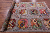 Turkmen Ersari Hand Knotted Wool Rug - 5' 9" X 7' 10" - Golden Nile