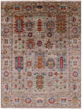 Tribal Persian Handmade Wool Rug - 5' 0" X 6' 5" - Golden Nile