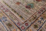 Tribal Persian Handmade Wool Rug - 5' 0" X 6' 5" - Golden Nile