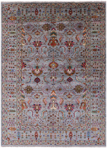 Peshawar Handmade Wool Rug - 6' 11
