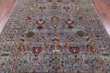 Peshawar Handmade Wool Rug - 6' 11" X 10' 0" - Golden Nile