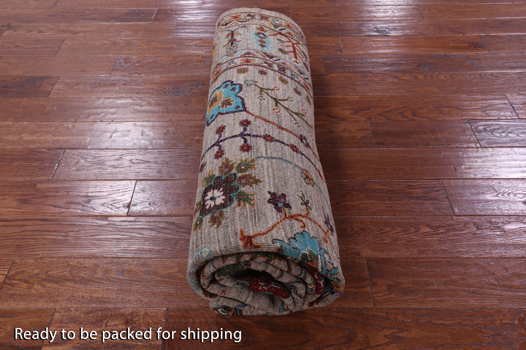 Peshawar Hand Knotted Wool Rug - 6' 7" X 9' 6" - Golden Nile