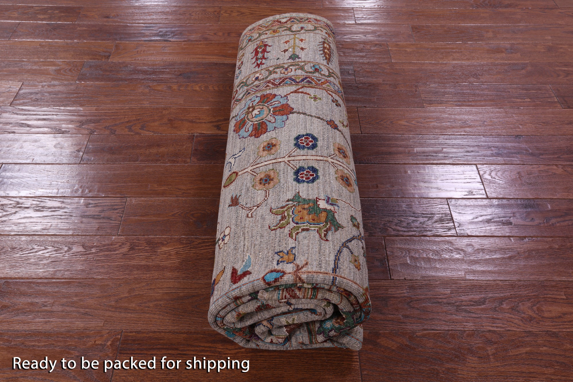 Peshawar Hand Knotted Wool Rug - 7' 0" X 10' 0" - Golden Nile