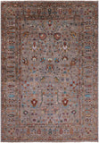 Peshawar Hand Knotted Wool Rug - 7' 0" X 10' 0" - Golden Nile