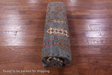 Grey Turkmen Ersari  Hand Knotted Wool Rug - 6' 7" X 9' 9" - Golden Nile