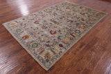 Peshawar Hand Knotted Wool Rug - 6' 7" X 10' 0" - Golden Nile