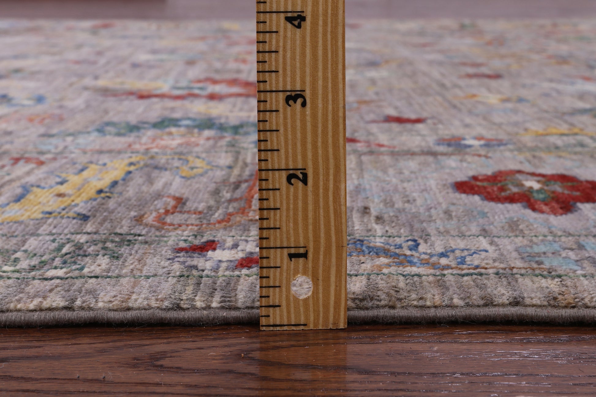 Peshawar Hand Knotted Wool Rug - 6' 7" X 10' 0" - Golden Nile
