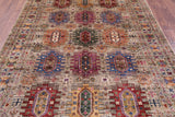 Turkmen Ersari Hand Knotted Wool Rug - 6' 7" X 10' 2" - Golden Nile