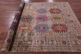 Turkmen Ersari Hand Knotted Wool Rug - 6' 7" X 10' 2" - Golden Nile