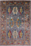 Persian Fine Serapi Handmade Wool Rug - 6' 9" X 10' 0" - Golden Nile