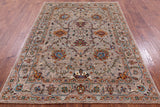 Persian Tabriz Handmade Wool Rug - 5' 9" X 7' 10" - Golden Nile