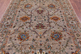 Persian Tabriz Handmade Wool Rug - 5' 9" X 7' 10" - Golden Nile