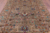 Persian Tabriz Handmade Wool Rug - 6' 9" X 9' 10" - Golden Nile