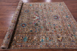 Persian Tabriz Handmade Wool Rug - 6' 9" X 9' 10" - Golden Nile