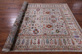Grey Persian Tabriz Handmade Wool Rug - 6' 9" X 9' 11" - Golden Nile
