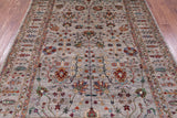 Grey Persian Tabriz Handmade Wool Rug - 6' 9" X 9' 11" - Golden Nile