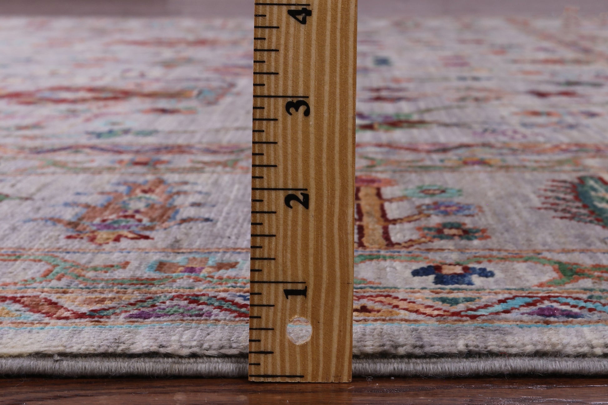 Grey Persian Tabriz Handmade Wool Rug - 6' 9" X 9' 11" - Golden Nile
