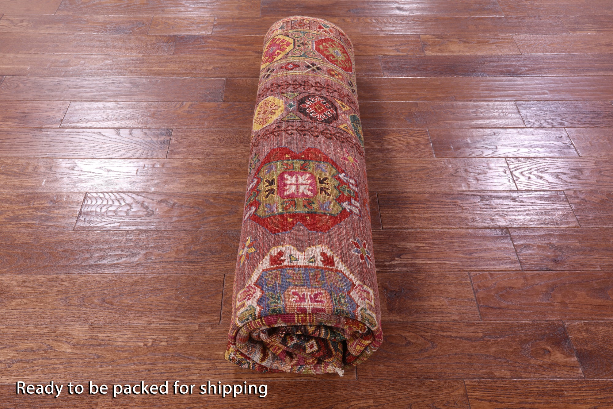 Tribal Persian Hand Knotted Wool Rug - 6' 9" X 10' 0" - Golden Nile