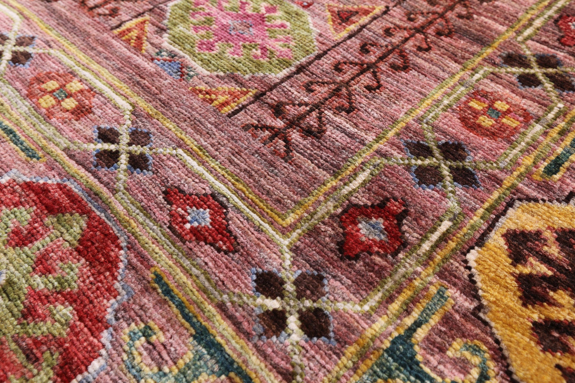 Tribal Persian Hand Knotted Wool Rug - 6' 9" X 10' 0" - Golden Nile