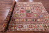 Tribal Persian Hand Knotted Wool Rug - 6' 9" X 10' 0" - Golden Nile