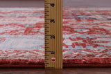Red Persian Fine Serapi Hand Knotted Wool Rug - 5' 0" X 6' 10" - Golden Nile