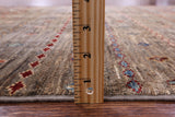 Khorjin Persian Gabbeh Handmade Wool Rug - 4' 2" X 5' 10" - Golden Nile