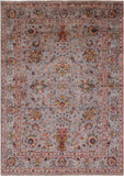 Peshawar Hand Knotted Wool Rug - 5' 0" X 6' 8" - Golden Nile