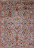 Peshawar Hand Knotted Wool Rug - 5' 0" X 6' 8" - Golden Nile