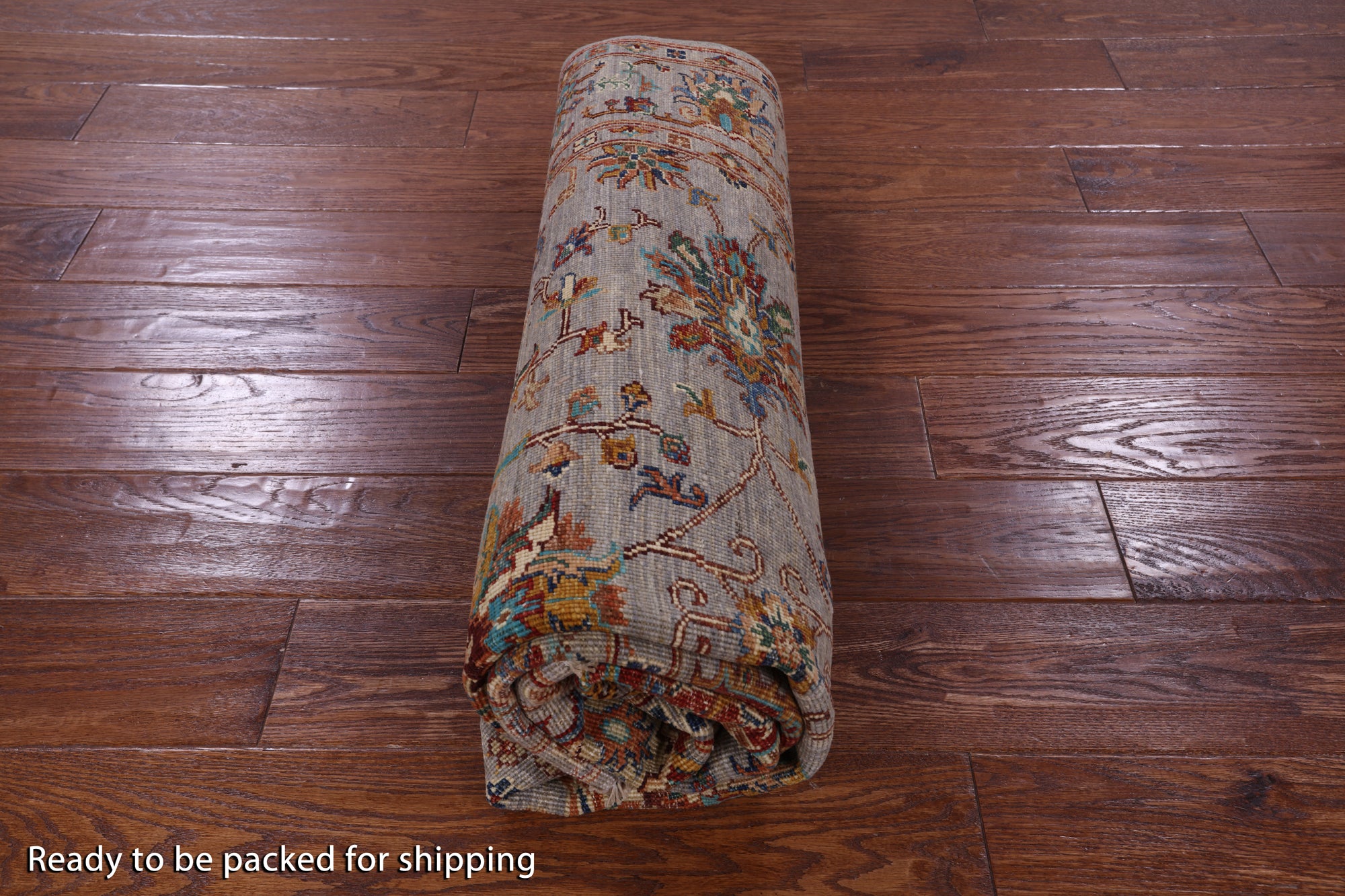 Peshawar Hand Knotted Wool Rug - 5' 0" X 6' 8" - Golden Nile
