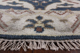 Turkish Oushak Handmade Wool Runner Rug - 2' 7" X 9' 8" - Golden Nile