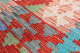 Reversible Kilim Flat Weave Wool On Wool Runner Rug - 2' 9" X 9' 7" - Golden Nile
