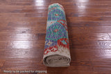 Reversible Kilim Flat Weave Wool On Wool Runner Rug - 2' 10" X 32' 8" - Golden Nile